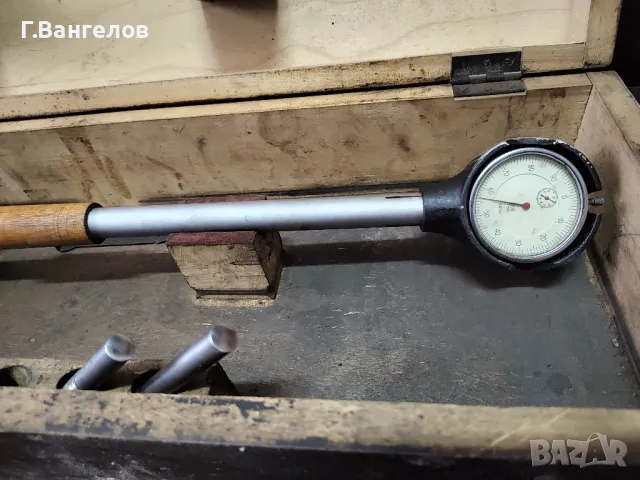 Масивен индикаторен вътромет 160-250 перфектно състояние, снимка 4 - Шублери - 48036615