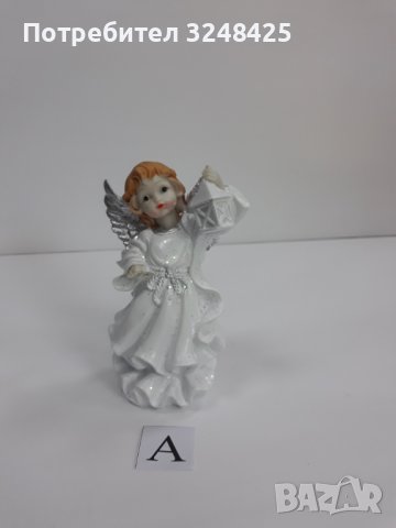 Ангел изправен с фенер- Модел А, снимка 5 - Статуетки - 37925919