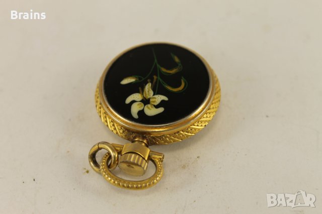 Швейцарски Дамски Джобен Часовник CENTAUR Механичен, снимка 7 - Антикварни и старинни предмети - 44192801