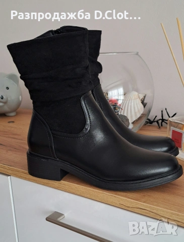 нови боти 39,кецове естествен велур 39 номер , снимка 3 - Кецове - 29815533