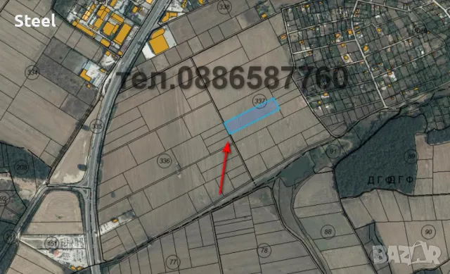 Поземлен имот 6 дка Вилна зона "Габера", гр.Димитровград, обл.Хасково, снимка 3 - Парцели - 49882089