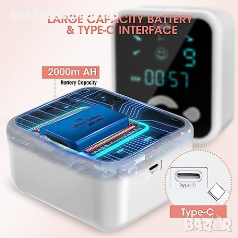 Нова Електрическа двойна помпа за кърма Lulia с 4 режима и LCD, снимка 5 - Помпи за кърма - 44568888