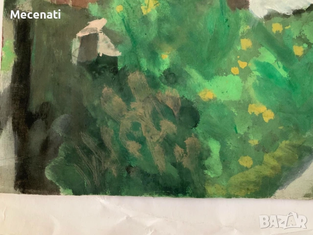 ХРИСТИЯН СОКОЛОВ акварел, снимка 3 - Картини - 53133502