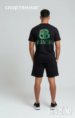 СКОРО Летен мъжки комплект BALENCIAGA / NIKE, снимка 6 - Спортни дрехи, екипи - 48044224