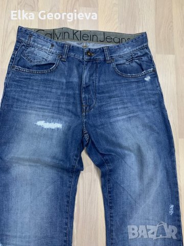 Мъжки дънки Calvin Klein Jeans, снимка 2 - Дънки - 44500657