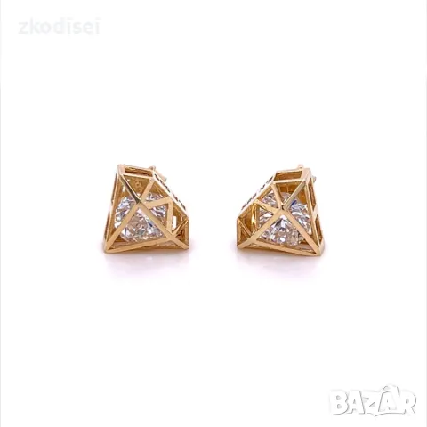 Златни обеци 3,48гр. 14кр. проба:585 модел:26571-2