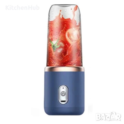 Мини блендер подходящ за различни сокове и смутита, снимка 7 - Блендери - 52120782