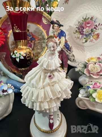 Volkstedt Фолкщед Germany  Curca 1945 Код P1773, снимка 8 - Декорация за дома - 53001664