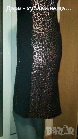  Рокля в пепел от рози и черно🍀 Промоция -10%👗🍀XS,S🍀👗арт.4077, снимка 6 - Рокли - 35272894