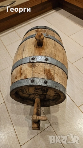 10л. Дъбово буре , снимка 2 - Бидони, бурета и бъчви - 53927921