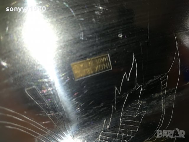 made in italy-inox 18/10 gold-внос швеицария 42х24х4см, снимка 8 - Колекции - 29952312