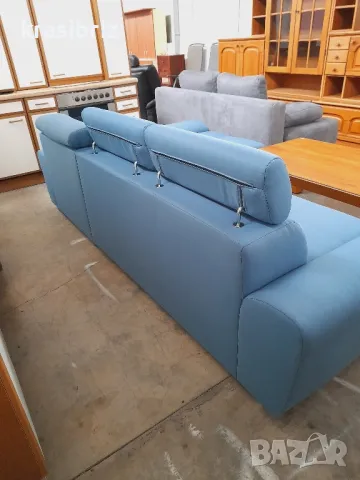 Ъглов Диван-внос от Германия!, снимка 3 - Дивани и мека мебел - 47953467