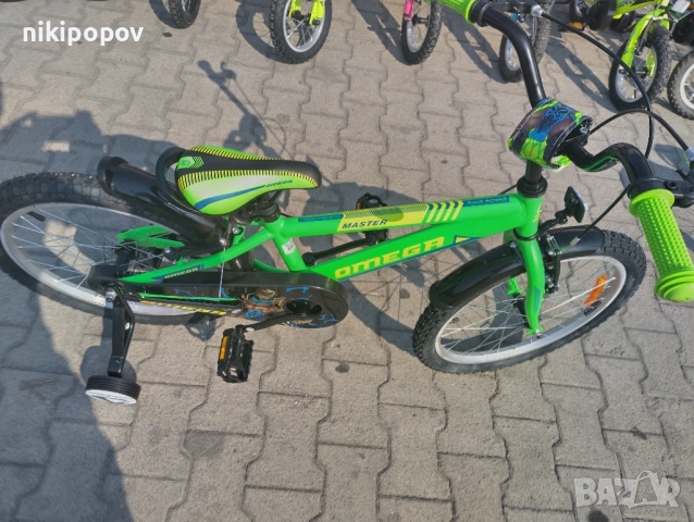 BG Детски велосипед 20" MASTER зелен, снимка 11 - Велосипеди - 54334344