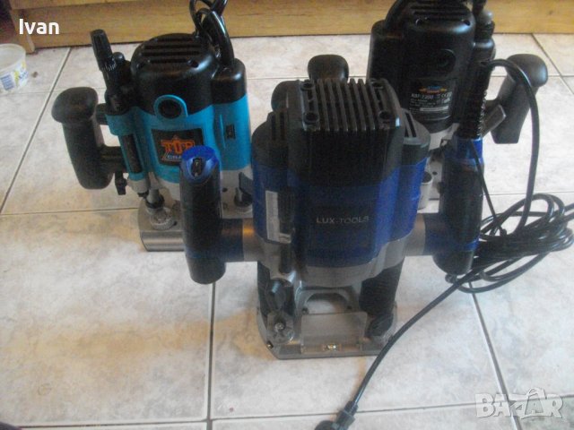 Нова 1200 Вата Оберфреза-Германия/Холандия-Профи-Top Craft/ King Craft/ LUX Tool-ф8мм-55мм Ход, снимка 14 - Други инструменти - 36834847