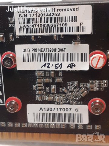 Видеокарта Palit GT620 1024M DDR3 64B CRT(аналогов VGA) DVI HDMI, снимка 6 - Видеокарти - 42903731