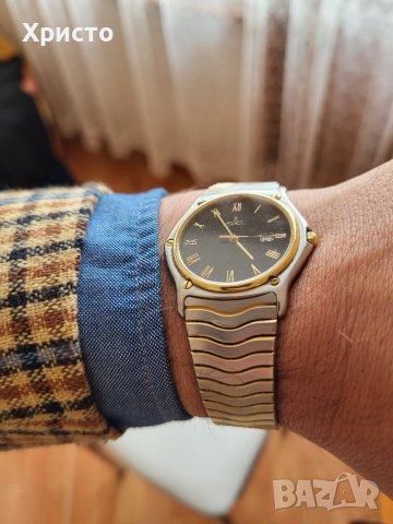 18k Ebel Sport Classic 35 mm със злато мъжки часовник за ремонт , снимка 7 - Мъжки - 40498904