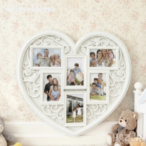 Рамка за снимки сърце - любимите снимки на едно място, снимка 5 - Други стоки за дома - 52251055