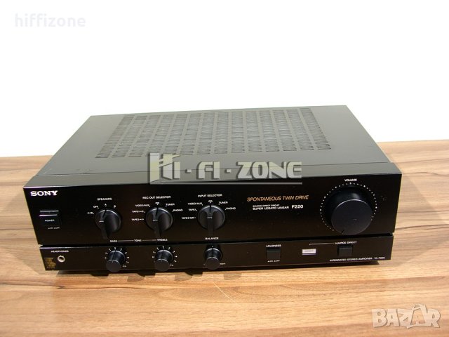 УСИЛВАТЕЛ   Sony ta-f220 , снимка 3 - Ресийвъри, усилватели, смесителни пултове - 42903867