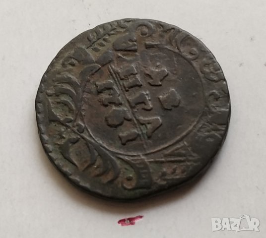  Монета Денга 1751г Русия
