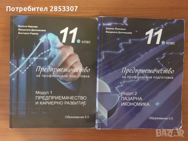 Продавам учебници по предприемачество , снимка 1