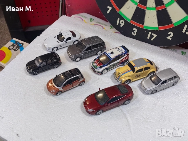 8 бр метални колички за 30 лв , снимка 3 - Коли, камиони, мотори, писти - 52826242