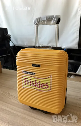 Малък куфар 40/30/20см за самолет - нов мини куфар за ръчен багаж wizzAir Ryanair