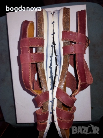 Дамски летни сандали от естествена кожа, 39 номер, снимка 7 - Сандали - 53987062