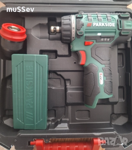 Акумулаторен винтоверт бормашина 12В на Парксаид , снимка 3 - Винтоверти - 51540942