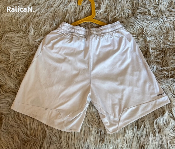 Мъжки къси панталони adidas бели, снимка 3 - Къси панталони - 51511983