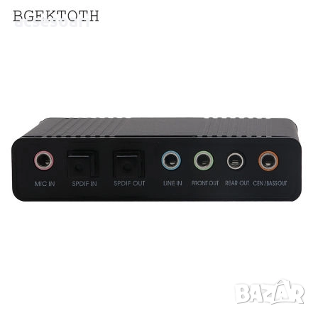 USB професионална дигитална външна звукова карта 5.1 Audio, снимка 3 - Ресийвъри, усилватели, смесителни пултове - 18888582