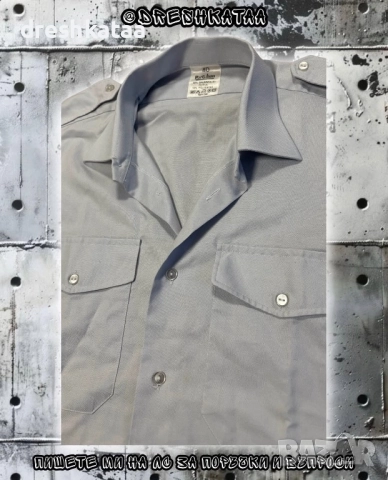 Мъжка Риза с Къс Ръкав, снимка 2 - Ризи - 52973057