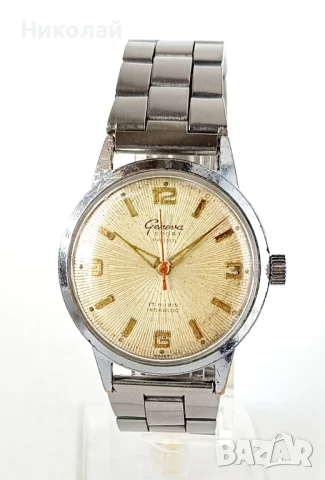 Geneva sport prima 17 j -оригинален швейцарски часовник с ръчно навиване 