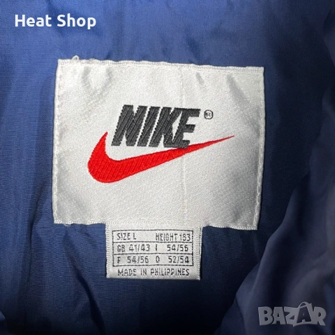 Мъжко яке Vintage 90's Nike Big Swoosh Windbreaker Jacket, снимка 4 - Якета - 53914608