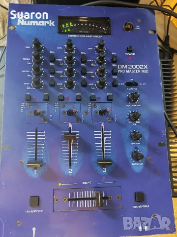 Пулт миксер,, Numark DM 2002X, снимка 2 - Ресийвъри, усилватели, смесителни пултове - 56336171
