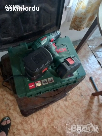 Винтоверт Bosch 14,4 волта с батерии за смяна