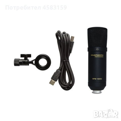 USB кондензаторен микрофон Marantz Pro MPM1000U, снимка 3 - Друга електроника - 51755132