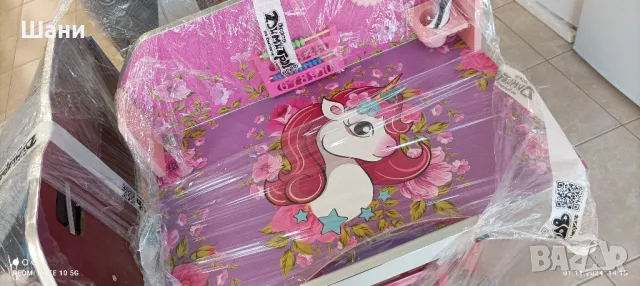 Детска Маса с стол , снимка 8 - Столчета за хранене - 47893429