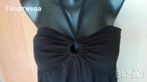 Нов черен потник с гол гръб🍀❤ 42-44р-р🍀❤ арт.478, снимка 2 - Потници - 29244050