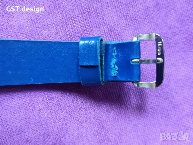 Уникат Рядък Оригинал Швейцарски Часовник Мъжки Swiss Made 1970 Футуристичен дизайн Механичен, снимка 7 - Луксозни - 44667297