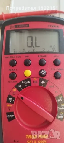 AMPROBE 37XR-A.., снимка 2 - Друга електроника - 56448947