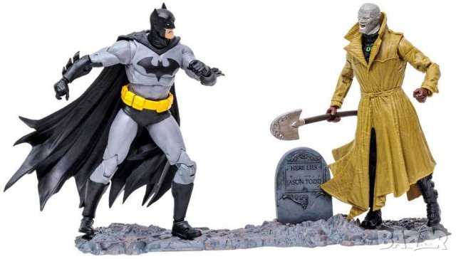 Комплект екшън фигури McFarlane DC Comics: Multiverse - Batman vs Hush, 18 cm, снимка 2 - Колекции - 38896698