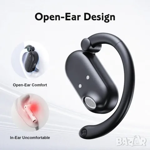 Слушалки Waearmusic Open Ear, F15 Bluetooth, безжично зареждане, дълбок бас, снимка 6 - Безжични слушалки - 49965443