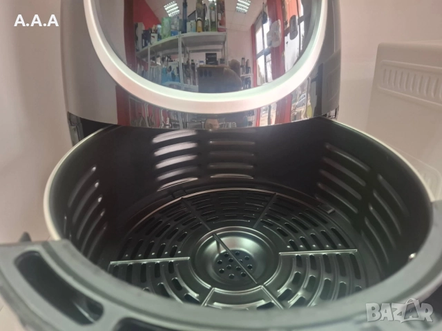 Здравословен фритюрник с горещ въздух XL- 4.5 литра, снимка 3 - Фритюрници - 52971549
