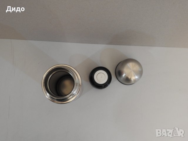 ISUZU рекламна метална термо бутилка термос, снимка 4 - Буркани, бутилки и капачки - 38954597