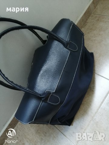 Голяма чанта с пискюл, снимка 2 - Чанти - 30558127