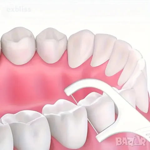 Дентален конец с удобна дръжка 50бр., снимка 6 - Други - 49197606