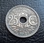 Стара монета 25 сантима 1929 г. Франция- красива !, снимка 1