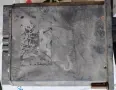Стар аналогов термометър за панелен монтаж 0-600 °C, снимка 3