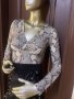 Дамско боди в змийски принт ‘, снимка 1 - Блузи с дълъг ръкав и пуловери - 40057335
