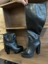 Дамски ботуши от естествена кожа, снимка 3